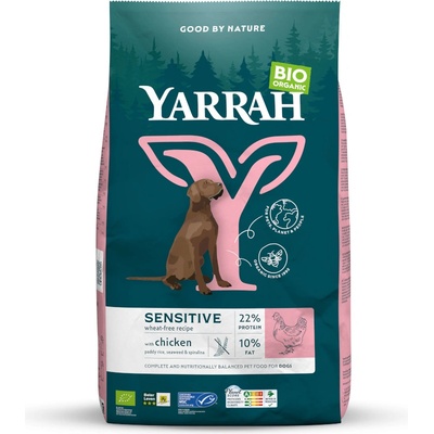 Yarrah Bio Sensitive s kuřecím masem a rýží 2 kg