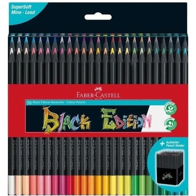 Faber-Castell 116450 Black Edition 50 barev – Zboží Dáma