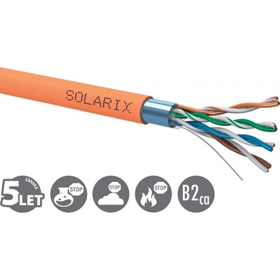 Solarix SXKD-5E-FTP-LSOHFR-B2ca CAT5E, FTP, LSOHFR, B2ca s1 d1 a1, 500m