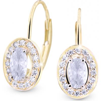 Cutie Jewellery - gold Náušnice Z8049 ze zlata se zirkony