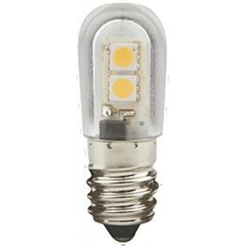 Narva žárovka LED E14 0,5W napětí 24V LQ LED T18 žlutá trubková