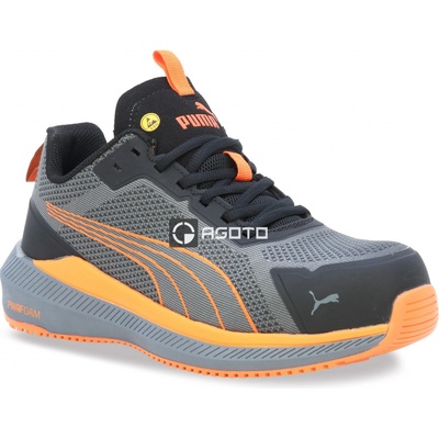 PUMA Slide Low S1PS ESD obuv šedá