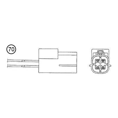 Lambda sonda NGK OZA544-N8