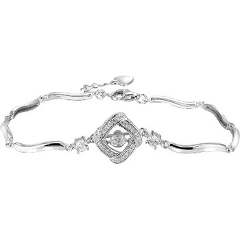 Dabog strieborný 925 dámsky náramok Regalis Motus so žiarivým zirkónom ST-Z-NR-025