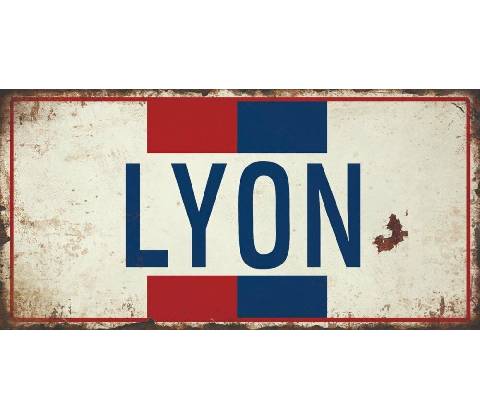 Ceduľa značka Lyon