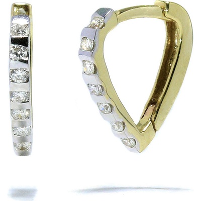 Blink-Blink krásne diamantové náušnice 3322ZDG