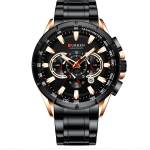 Curren Часовник curren ze-14357 - Черен kp14357 Часовници