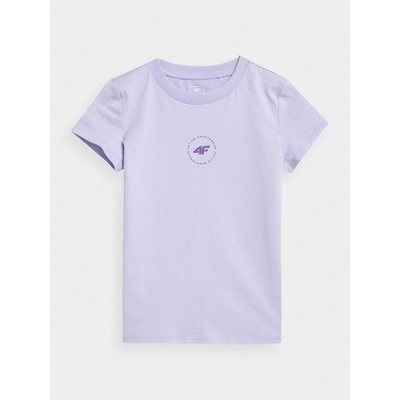 4F dětské tričko 4FJAW23TTSHF0817 light violet