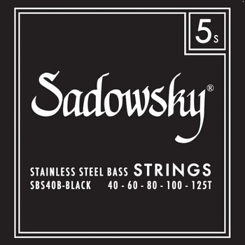 Sadowsky Black Label SBS-40B Струни за 5-струнна бас китара