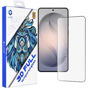 LITO Протектор за Samsung Galaxy S26 Plus - 3D Full Cover - Lito - Черен