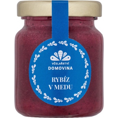 Včelařství Domovina Med s čiernymi ríbezľami 75 g