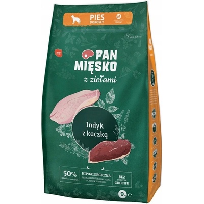 Pan Mięsko s bylinkami Morka s kačacou chrumkavou M 9 kg