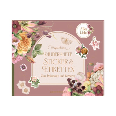 Stickerbuch - Zauberhafte Sticker und Etiketten