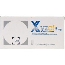 Xyzal tbl.flm.7 x 5 mg