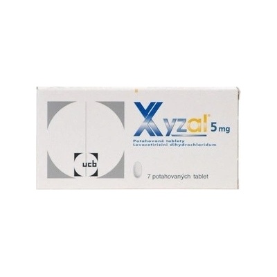 Xyzal tbl.flm.7 x 5 mg