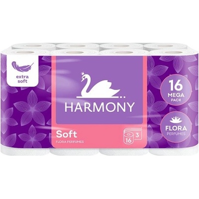 Harmony Soft Flora Perfumes 3-vrstvy 16 ks