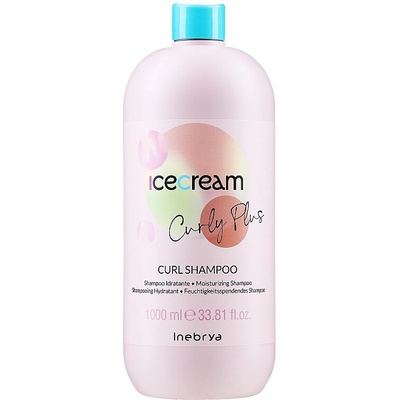Inebrya Ice Cream Curl Plus hydratačný šampón na kučeravé vlasy 1000 ml