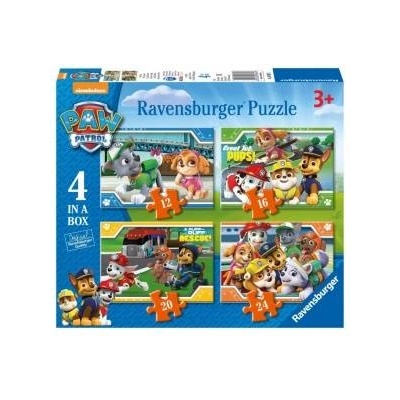 Ravensburger Puzzle 4in1 12/16/20/24 elements - Paw Patrol