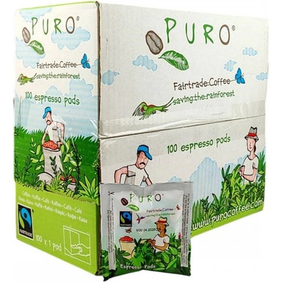 PURO Fairtrade - Кафе на филтър дози 100 бр