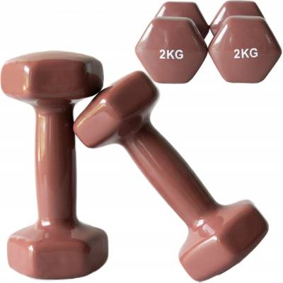 Molti Vinylové činky 2 x 2 kg 2 ks
