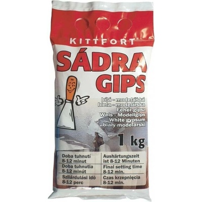 Kitt fort Sádra bílá, modelářská 1kg