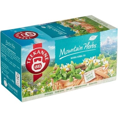 Teekanne MOUNTAIN HERBS bylinný čaj 20 x 1,8 g