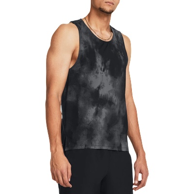 Under Armour Потник Under Armour Launch Elite Printed Singlet Черен Velikost XL