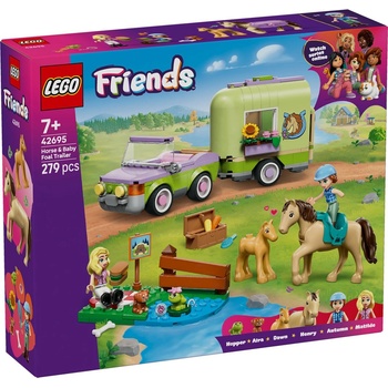 LEGO® Friends - Horse & Baby Foal Trailer (42695)