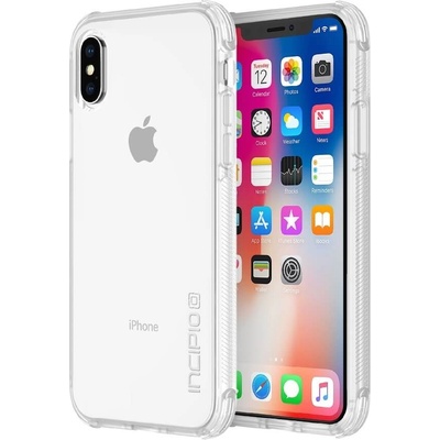 Incipio Reprieve Case - удароустойчив хибриден кейс за iPhone XS, iPhone X (прозрачен)