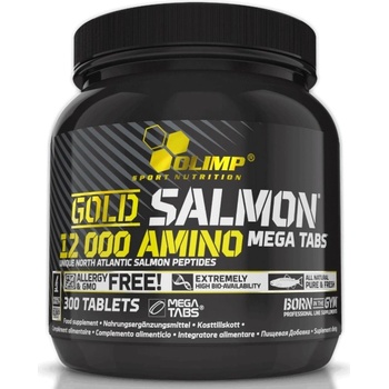 Image 1 of Olimp Sport Nutrition Gold Salmon 12000 Amino Mega Tabs [300 Таблетки]