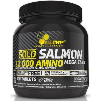 Olimp Sport Nutrition Gold Salmon 12000 Amino Mega Tabs [300 Таблетки]
