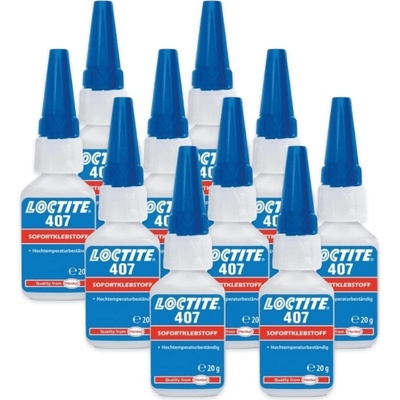 Loctite 407 sekundové lepidlo 20 g 10 ks