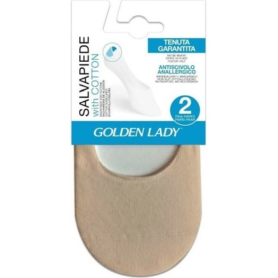 Golden Lady Omsa BAVLNENÉ BALERÍNY 6N 2 PARY natural