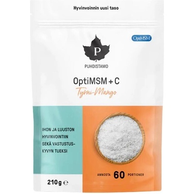 Puhdistamo OptiMSM + C rakytník-mango 210 g