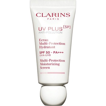 Clarins UV PLUS [5P] Anti-Pollution Rose хидратиращ флуид SPF 50 30ml