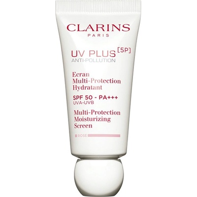 Clarins UV PLUS [5P] Anti-Pollution Rose хидратиращ флуид SPF 50 30ml
