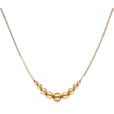 SAVICKI Колие с топчета Savicki: злато, 585