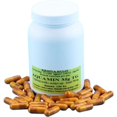 Krmiva Hulín AQUAMIN Mg TG Organický Hořčík z mořské vody pro psy Tabl. 700 mg 150 ks