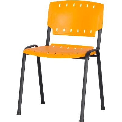 Carmen Посетителски стол prizma - оранжев (b3520862_3)