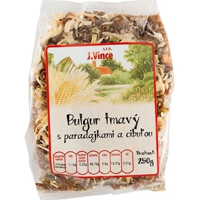 VINCE Bulgur tmavý s paradajkami a cibuľou 250 g
