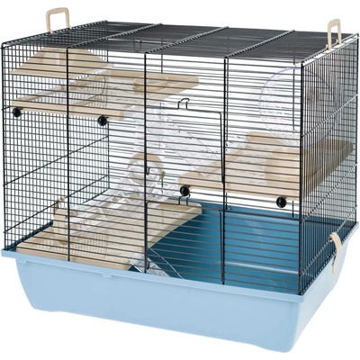 Inter Zoo klec Pinky 3 color modrá 50 x 33 x 44,5 cm