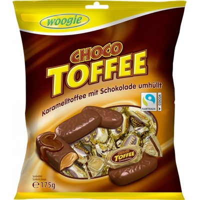 Woogie Karamelové toffee máčené v čokoládě 175 g