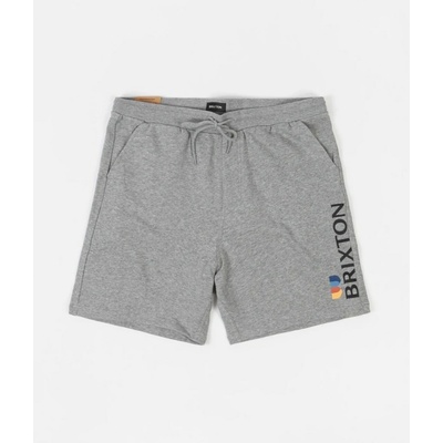Brixton Stem Fleece X Short Heather Grey