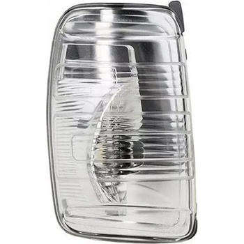 PROMOLINK Мигач за огледало Ford Transit 2013-2019 Ляв, Бял с щипки