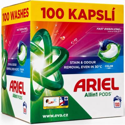 Ariel All-in-1 PODS kapsle na praní Color 100 PD