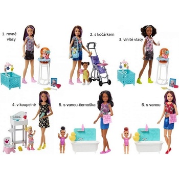 Barbie pestúnka herní set