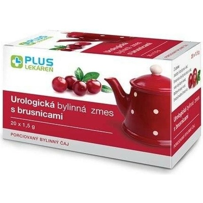 Plus Lekáreň urologická bylinná směs s brusinkami 20 ks