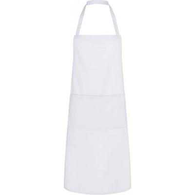 Karlowsky Gastro zástěra KY026 White 75x95cm