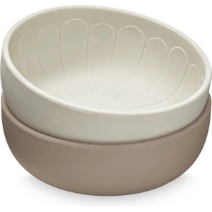 Cam Cam Copenhagen Бежови силиконови детски купички 2 бр. ø 13, 5 cm Earth - Cam Cam Copenhagen (1708-54-000-WW)