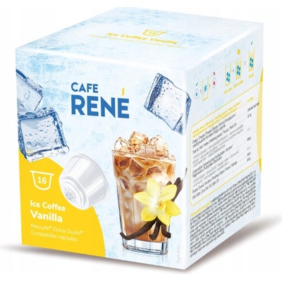 Café René Ice Coffee Vanilla 16 kapslí